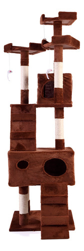 Torre De Juegos Para Gatos 170 Cm Rascador