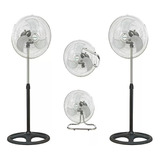 Combo X2 Ventilador Vitta 3 En 1 Pie, Pared Y Piso 18''