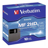 Diskettes Verbatim Alta Densidad Mf 2hd C/10pz