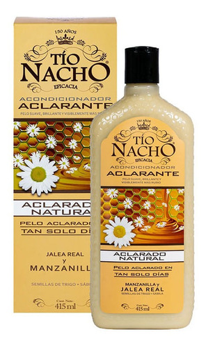 Acondicionador Tío Nacho Aclarante En Botella De 415ml