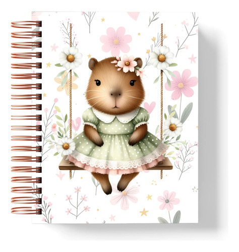 Libreta De Abonos Stickers Sobres Capibaras, Personalizada