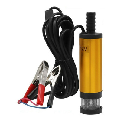 Bomba Submersa 12v Transferência Óleo Diesel Água