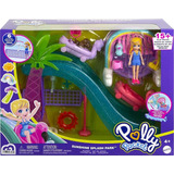 Muñeca Y Accesorios Polly Pocket Sunshine Splash Park Mattel