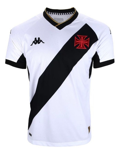 Camisa Vasco Da Game Visit Shirt Branca 23/24