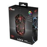   Mouse Gamer Alambrico Trust Gxt 133 Locx Negro 