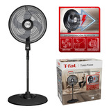 Ventilador T-fal Piso Pie Pedestal 4 Aspas Silencioso Turbo