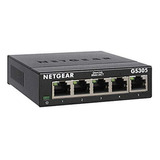 Switch Ethernet Gigabit De 5 Puertos Netgear (gs305) - Hub D