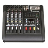 Mezcladora Amplif. 4 Canales 150w Usb/sd/in Mix4amp3