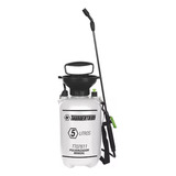 Pulverizador Fumigador Thunder Tt07610 Manual A Presión 5 Lts. Color Blanco Y Verde