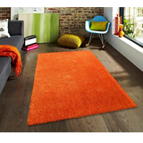 ¡¡promoción Tapete Shag Star Naranja 1.4x2.0 Mts!! Con Envio