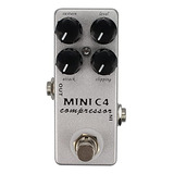 Pedal Compresor Moskyaudio Mini C4 Para Guitarra