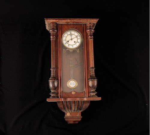 Reloj Antiguo De Pared En Caja