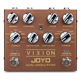 Pedal De Efecto Joyo Revolution Vision R-09  Marrón