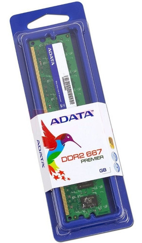 Memoria Ddrii Adata 1gb 667 Mhz Udimm Ad2u667b1g5-s /v /vc