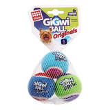 Pack Pelotas Gigwi Tennis Small (3 Un) Perro  Multicolor