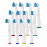 Refil Escova Elétrica Para Oral B Braun 3 Kit 4 Peças C/ N