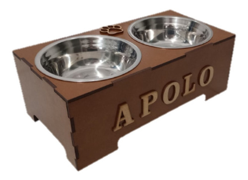 Comedouro Elevado Pet Potes De Comida Cachorro Personalizado