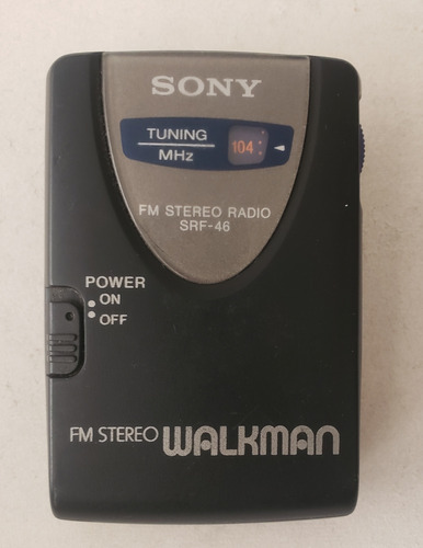 Walkman Sony Modelo Srf-46 Fm Stereo Walkman