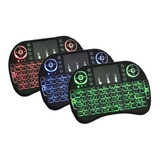 Mini Teclado Iluminado Controle Sem Fio P  Tv Box