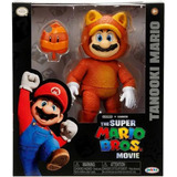 Super Mario Bros Movie Mario Tanooki 5 Pulgadas