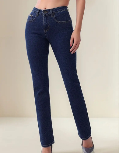 Jeans De Mujer Dayana Pantalón Recto De Mezclilla | Meses sin interés