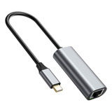 -c Adaptador Ethernet Usb-c Para Rj45 Lan Para Macbook Pro S