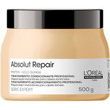 Máscara Loréal Absolut Repair Gold Quinoa 500g Original