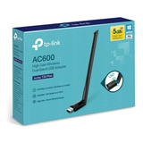 Tp-link, Tarjeta Usb Wifi Banda Dual Ac600, Archer T2u Plus