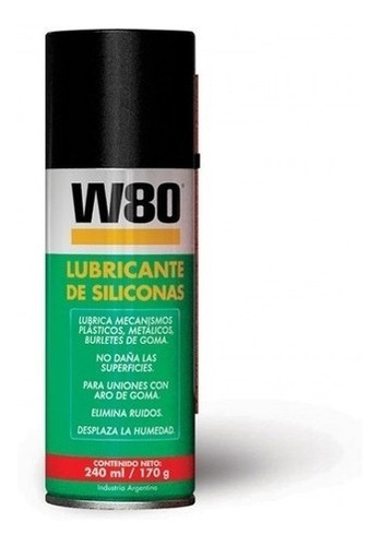 Lubricante W80 Lubricante De Silicona 250ml