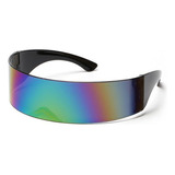 Gafas Cyberpunk Edgerunner Rave Halloween Disfraz Futurista