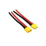 Conector Xt60 Par Macho Hembra Cable Cal. 12 Awg 10cm