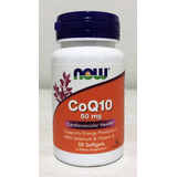 Coenzima Q10 Coq10 50mg, Vit. E E Selênio, 50cpas, Now Foods