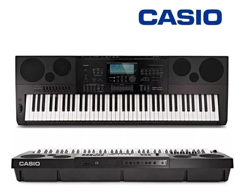 Teclado Musical Casio Wk-7600 76 Teclas Preto Perfeito!