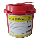 Recolector Agujas Cortopunzantes Guardian 1 Lt