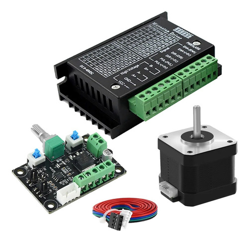 Nema17 Kit Control Paso A P 17hs44 + Tb6600 + Mks Osc  Cnc 