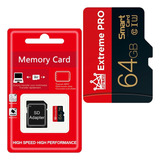 Memoria Micro Sd 64 Gb Extreme Pro Alto Rendimiento Uso Rudo