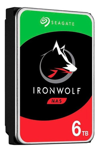 Hd Seagate Ironwolf Para Nas 6tb - St6000vn001