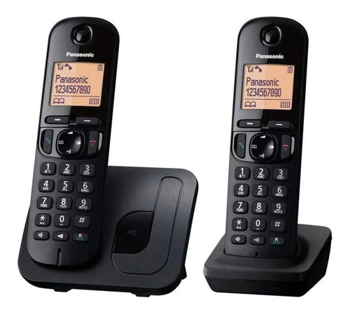 Telefono Digital Dual Inalambrico Panasonic/ Altavoz/ Tgc212
