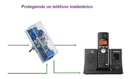 Protector Contra Rayos Y Picos Eléctricos Modem Telmex Eclamper Tel