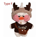 30cm Lalafanfan Cafe Juguete Peluche Patito Con Accesorios