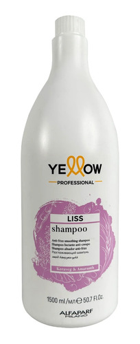 Shampoo Yellow Liss 1.5l - g a $64