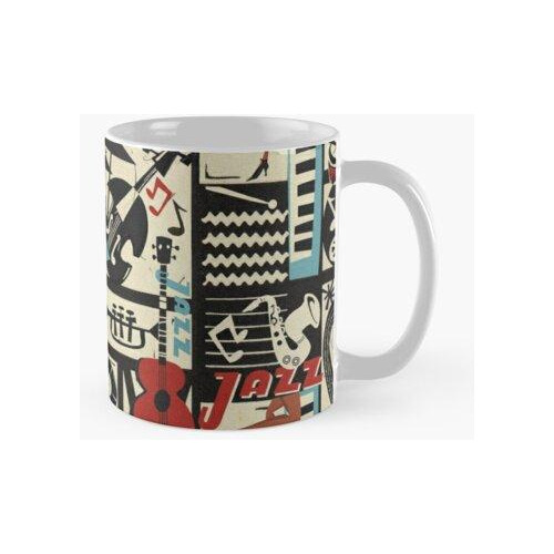 Taza El Ritmo Del Jazz (versión Completa) Calidad Premium