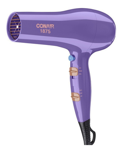 Secadora Cabello Ceramica Difusor Profesional Conair Morado