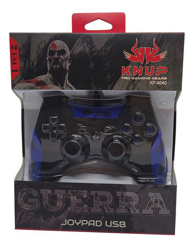 Manete Ps3 Usb Kp-4040 Knup Guerra