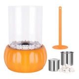 Fogón De Mesa Para Interiores Y Exteriores, Cuenco Naranja