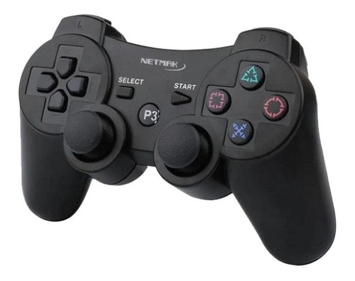 Joystick Netmak Nm-p310 Ps3 Inalámbrico Con Bluetooth