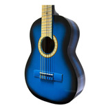 Guitarra Acústica Infantil Bajito B1-azul Cerro Grande 