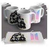 Plantillas Sublimación Tazas + Poleras K-pop 