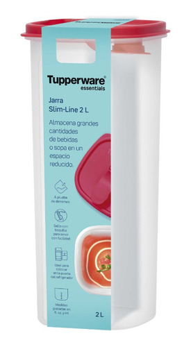 Jarra De Agua Tupperware 2l