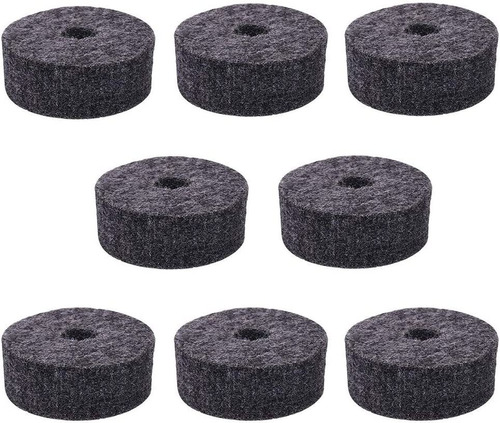 8 Pcs Cymbal Felt Washer Set, Drum Cymbal Felt Pads Set, Rep